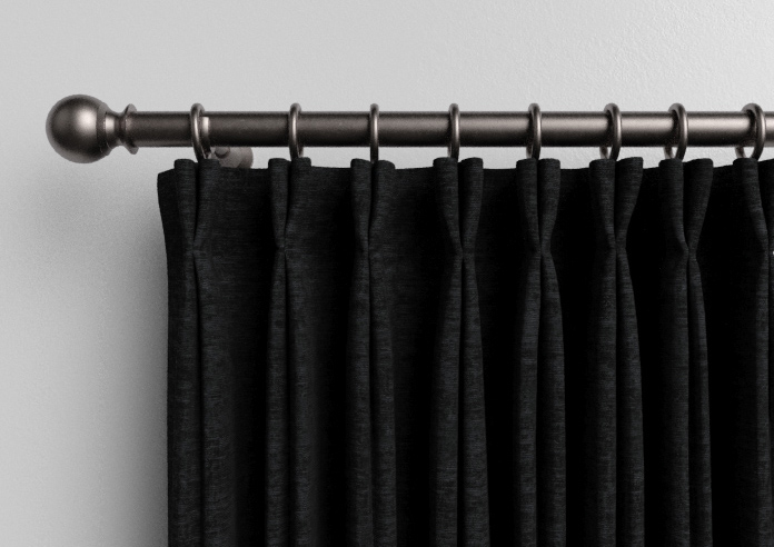 Maurice, Black - Made to Measure Curtains - Image 10